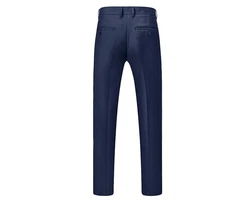 Allthemen Anzug zweiteiliger Businessanzug Slim Fit Dunkelblau
