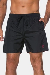 JP1880 Badehose Badeshorts Beachwear Schwarz/Rot