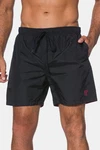 JP1880 Badehose Badeshorts Beachwear Schwarz/Rot