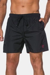 JP1880 Badehose Badeshorts Beachwear Schwarz/Rot