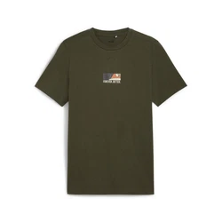 PUMA T-Shirt BETTER SPORTSWEAR TEE Dunkelgrün/Khaki