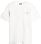 Superdry T-Shirt CORE LOGO CITY LOOSE TEE Weiß/Beige/Khaki/Hellblau
