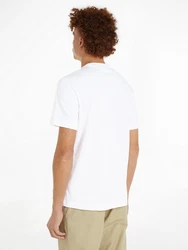 Calvin Klein T-Shirt CUT OUT SHADOW LOGO Weiß/Beige