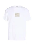 Calvin Klein T-Shirt CUT OUT SHADOW LOGO Weiß/Beige