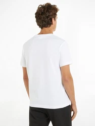 Calvin Klein T-Shirt FLOCK LOGO T-SHIRT schwarz/wei