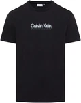 Calvin Klein T-Shirt FLOCK LOGO T-SHIRT Dunkelblau/Schwarz