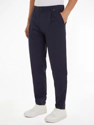 Calvin Klein Modern Twill Tapered Pleat Pants Dunkelblau