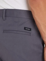 Calvin Klein Herren Hosen 'MODERN TWILL SLIM CHINO' Lila/Dunkelblau/Grau