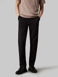 Calvin Klein Herren Hosen 'MODERN TWILL SLIM CHINO' Dunkelblau/Blau/Schwarz