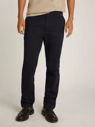 Calvin Klein Herren Hosen 'MODERN TWILL SLIM CHINO' Dunkelblau/Blau/Schwarz
