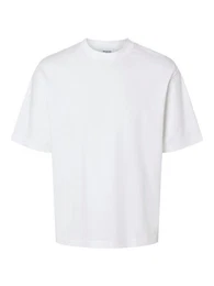 Rundhalsshirt SLHLOOSEOSCAR SS O-NECK TEE NOOS