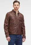 Mauritius Jacke Derran dunkelbraun/silbergrau