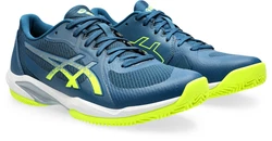 Asics SOLUTION SWIFT FF 2 CLAY Tennisschuh Hellblau/Türkis/Dunkelblau/Blau