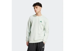 adidas Sportswear Sweatshirt ESSENTIALS FLEECE Hellgrün/Grün