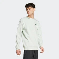 adidas Sportswear Sweatshirt ESSENTIALS FLEECE Hellgrün/Grün