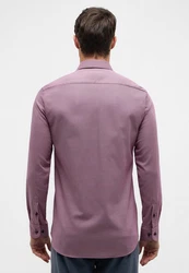 Eterna Langarmhemd SLIM FIT Lila/Rosa
