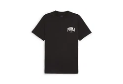 PUMA T-Shirt SQUAD SMALL GRAPHIC TEE Schwarz/Braun