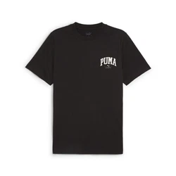 PUMA T-Shirt SQUAD SMALL GRAPHIC TEE Schwarz/Braun
