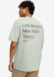 Superdry T-Shirt CORE LOGO CITY LOOSE TEE Hellgrün/Grün/Dunkelgrün/Khaki/Gelb/Grau