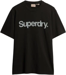 Superdry T-Shirt CORE LOGO CITY LOOSE TEE Gelb/Schwarz/Rot/Hellblau