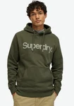 Superdry Kapuzensweatshirt Core Logo City Loose Hood army khaki