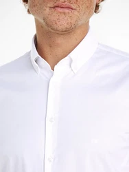 Calvin Klein Langarmhemd OXFORD SOLID SLIM SHIRT 
