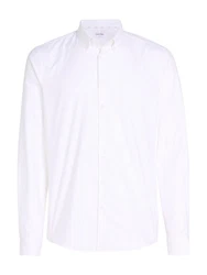 Calvin Klein Langarmhemd OXFORD SOLID SLIM SHIRT 