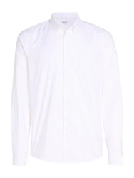 Calvin Klein Langarmhemd OXFORD SOLID SLIM SHIRT 