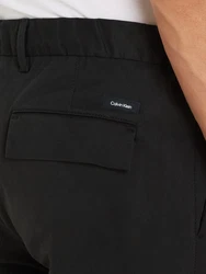 Calvin Klein Modern Twill Tapered Pleat Pants Schwarz/Rot/Bordeaux