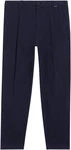Calvin Klein Modern Twill Tapered Pleat Pants Dunkelblau