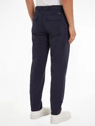 Calvin Klein Modern Twill Tapered Pleat Pants Dunkelblau