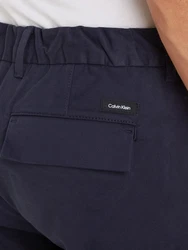 Calvin Klein Modern Twill Tapered Pleat Pants Dunkelblau