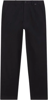 Calvin Klein Chinohose MODERN TWILL REGULAR STRAIGHT Schwarz/Dunkelblau
