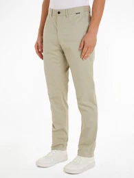 Chinohose MODERN TWILL SLIM CHINO mit Logoprgung