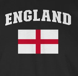 Shirtracer T-Shirt England Schriftzug mit Flagge United Kingdom UK Britannien Briti 2024 Fussball EM Fanartikel 2026