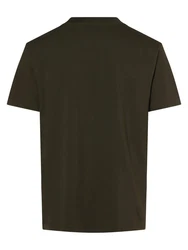 SELECTED HOMME T-Shirt SLHRELAXCOLMAN (1-tlg) Dunkelgrün/Khaki