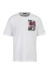 T-Shirt Deep Vibes mit Print auf der Brust