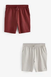 Relaxshorts Leichte Joggingshorts, 2er-Pack (2-tlg)