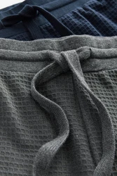 Next Relaxshorts Joggingshorts Dunkelblau/Dunkelgrau/Grau