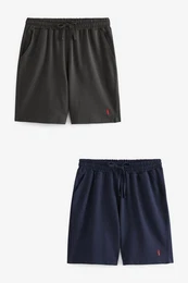 Relaxshorts Leichte Joggingshorts, 2er-Pack (2-tlg)