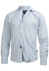Indicode Langarmhemd INSville Hellblau/Blau