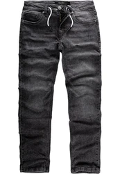 Amaci&Sons Straight-Jeans COPPELL Schwarz/Dunkelgrau/Grau
