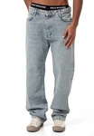 RedBridge Herren Baggy Jeans 5-Pocket Style Hellblau/Blau/Hellgrau