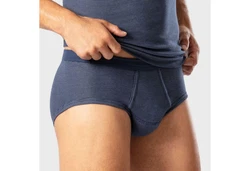 ESGE Slip mit Eingriff (5-St) Herren Dunkelblau/Blau