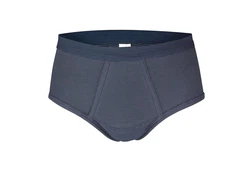ESGE Slip mit Eingriff (5-St) Herren Dunkelblau/Blau
