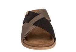 Fischer-Markenschuh Marco Pantolette Braun/Beige/Khaki/Dunkelbraun