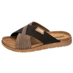 Fischer-Markenschuh Marco Pantolette Braun/Beige/Khaki/Dunkelbraun