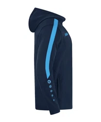 Jako Kapuzensweatshirt Kapuzenjacke Power Dunkelblau/Hellblau/Pastell/Blau