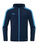 Jako Kapuzensweatshirt Kapuzenjacke Power Dunkelblau/Hellblau/Pastell/Blau