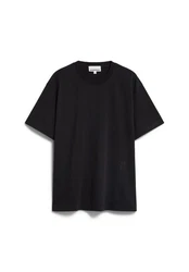 Armedangels T-Shirt AADRU Schwarz/Rot/Dunkelblau